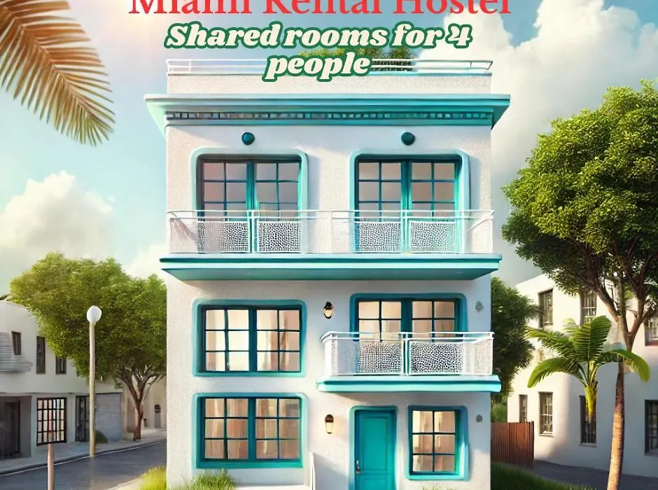 103 Miami Shared Rooms For Men Central Comfortable, Affordable-1