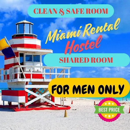 103 Miami Shared Rooms For Men Central Comfortable, Affordable-2